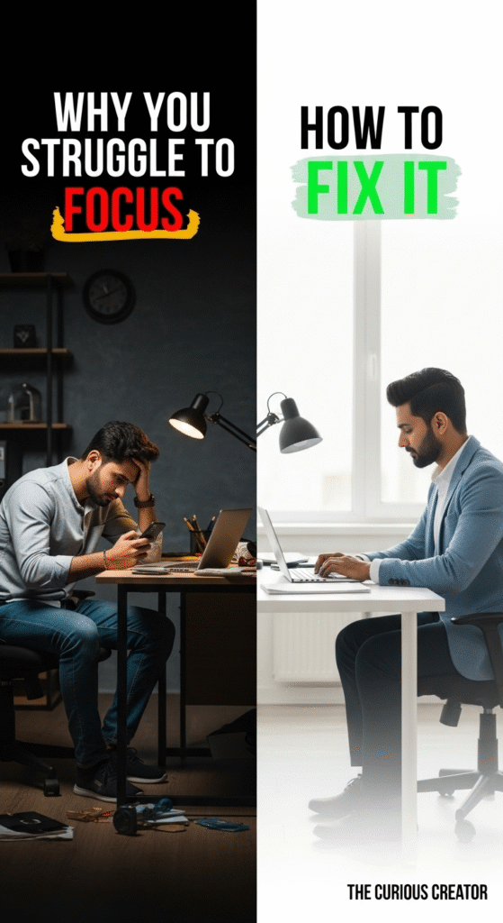 Why You Struggle with Focus & How to Fix It
