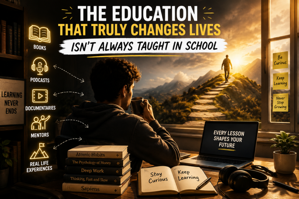 The Education That Truly Changes Lives Isn't Always Taught in School